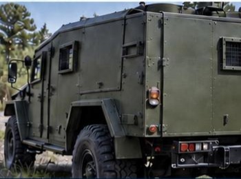 Транспорт і техніка — приклад із брошури DEFENS ANTIBLAST